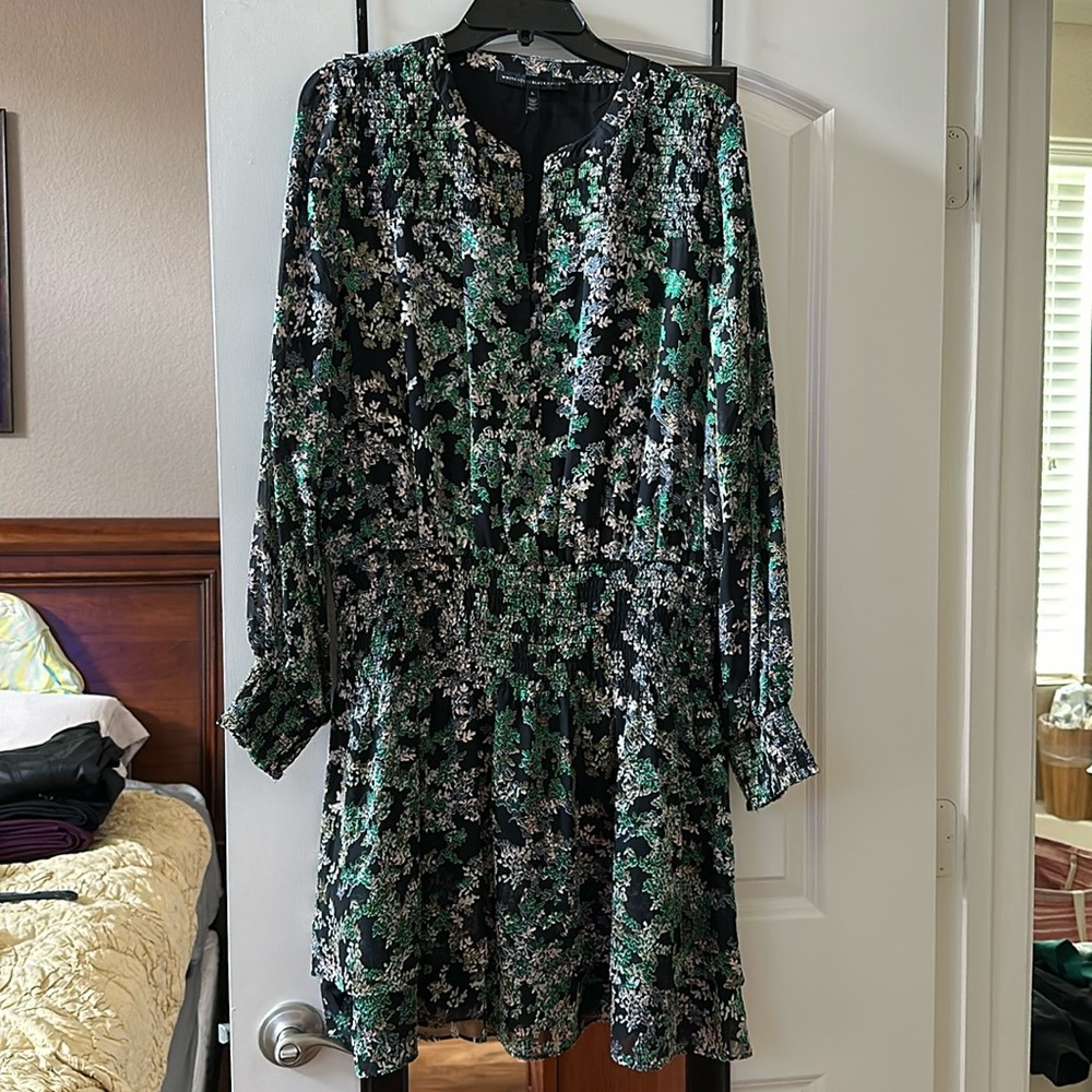 Beautiful WHBM Blouson Dress
